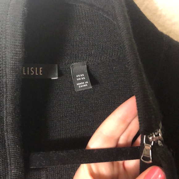 Vintage Black Carlisle 100% Merino Wool Jacket With Silver Hardware! - Picture 9 of 11